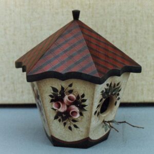 Plaid Bird House Pattern Packet