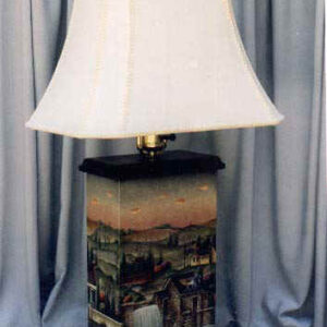 Covered Bridge Lamp Pattern Packet