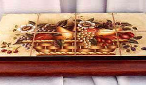 Tiled Fruit Box Pattern Packet